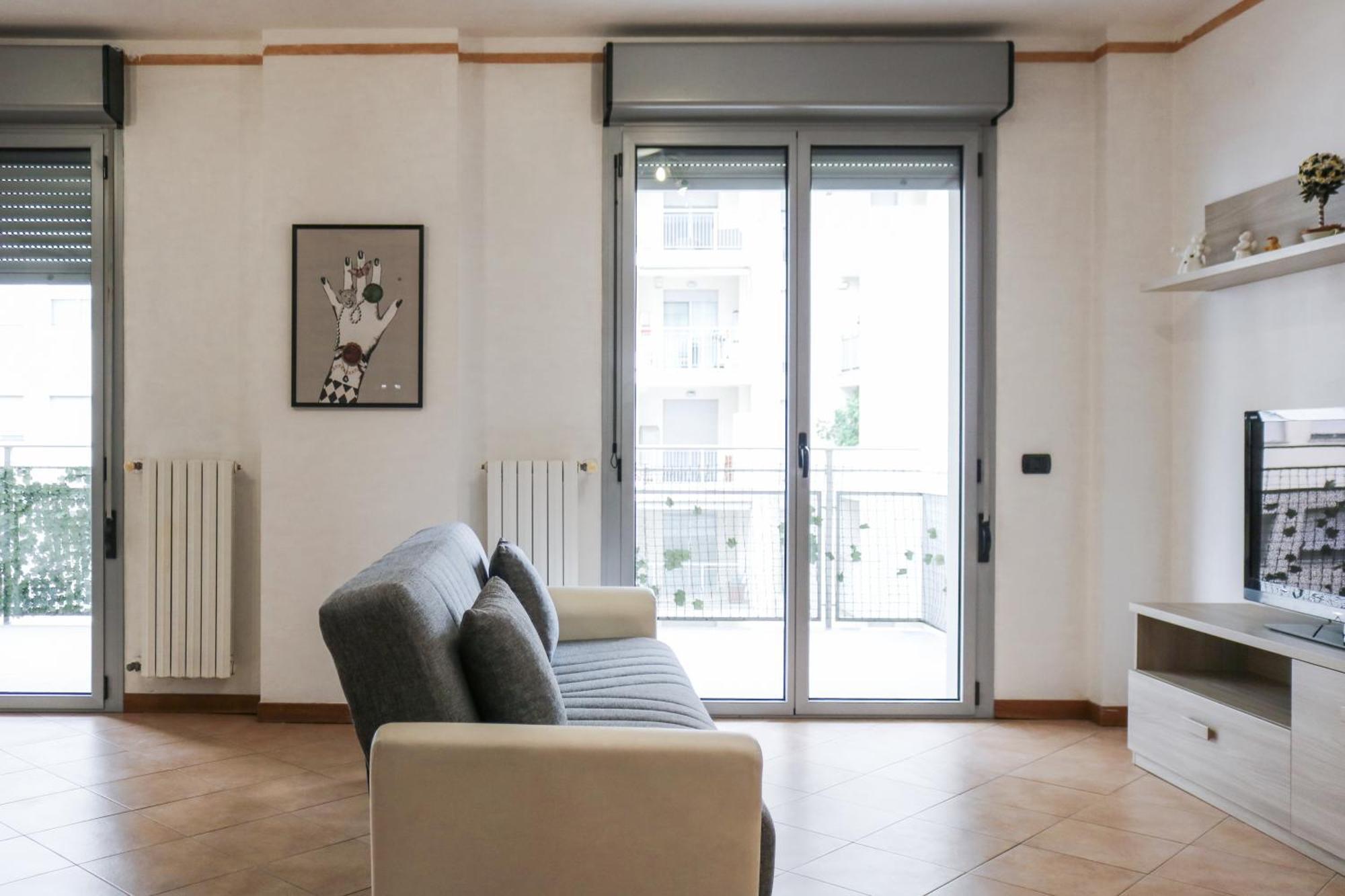 Urban Balcony Hideaway - 3 People Apartment Milan Luaran gambar